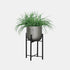 Metal Planters On Stand (Set of 3)