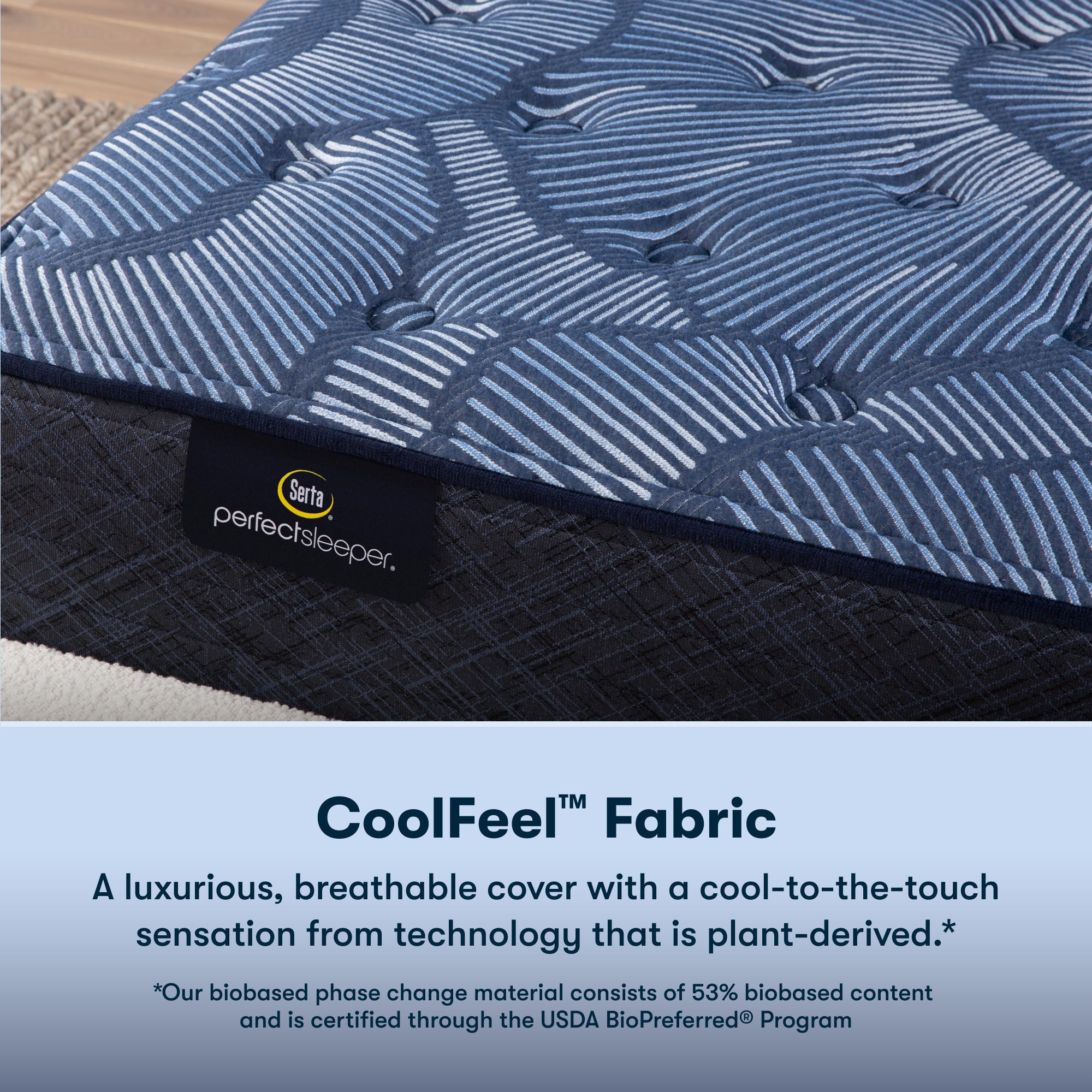 Serta Perfect Sleeper Cobalt Calm Plush Twin Mattress