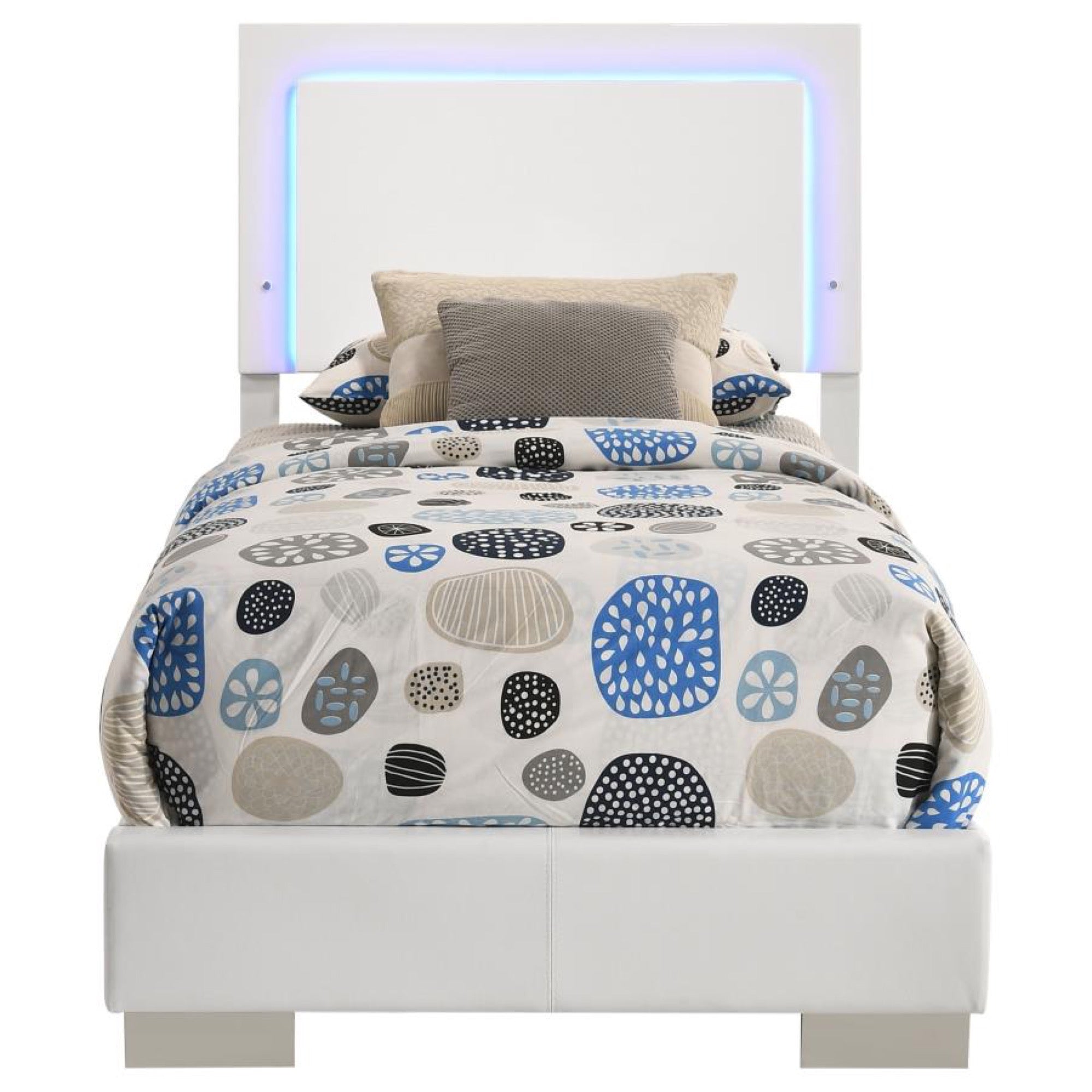 Felicity Twin Bed w/ LED Light