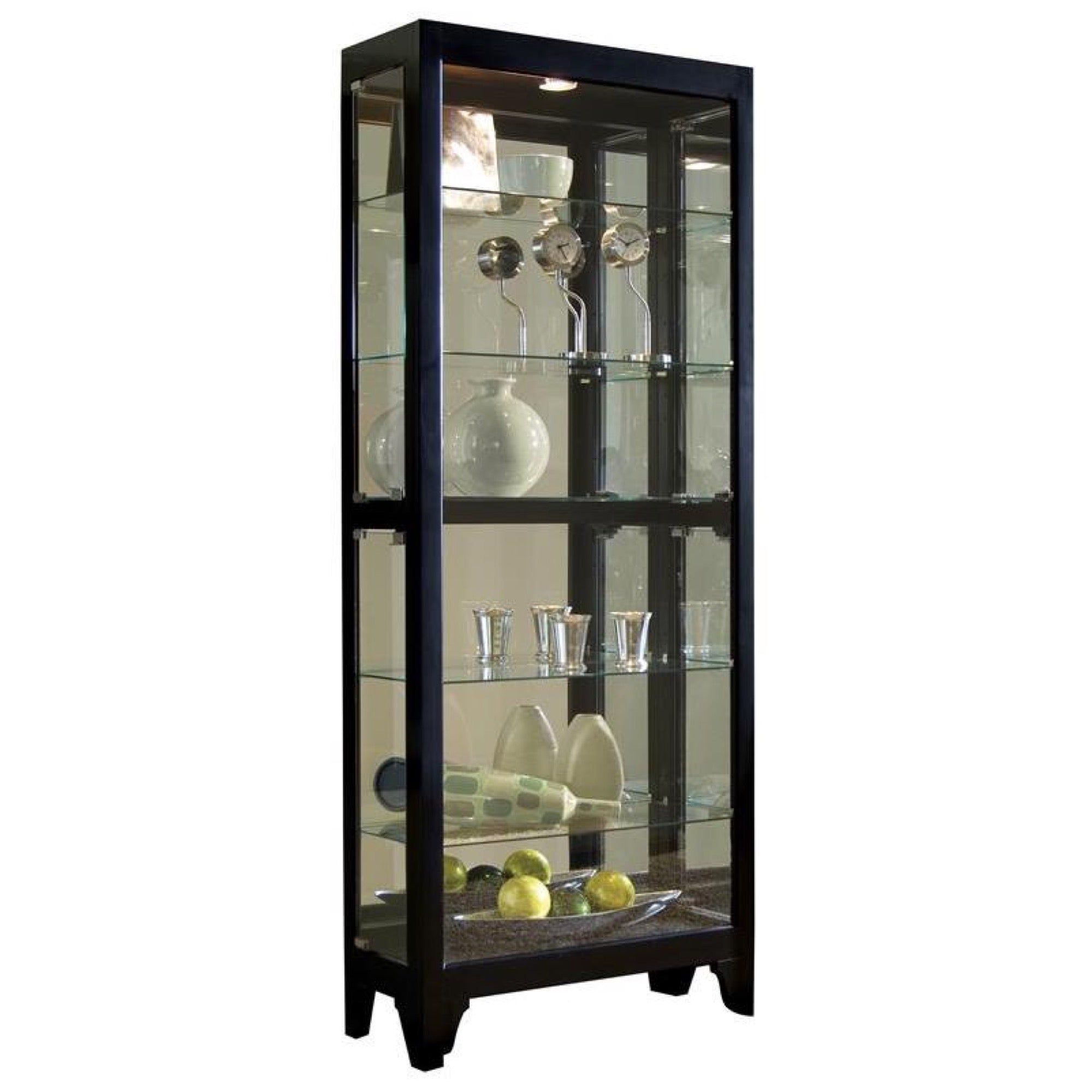 Glass Door Curio