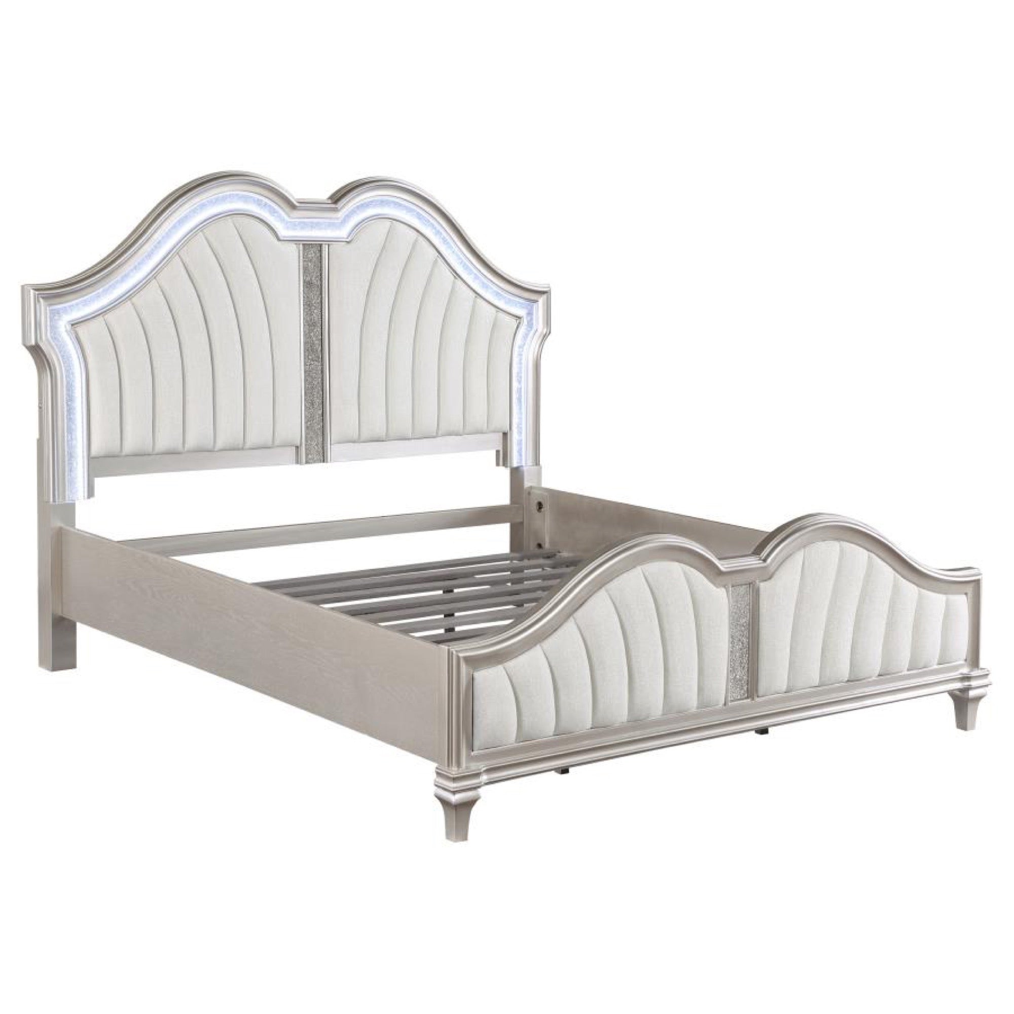 Evangeline King 3 Piece Upholstered Bedroom Set