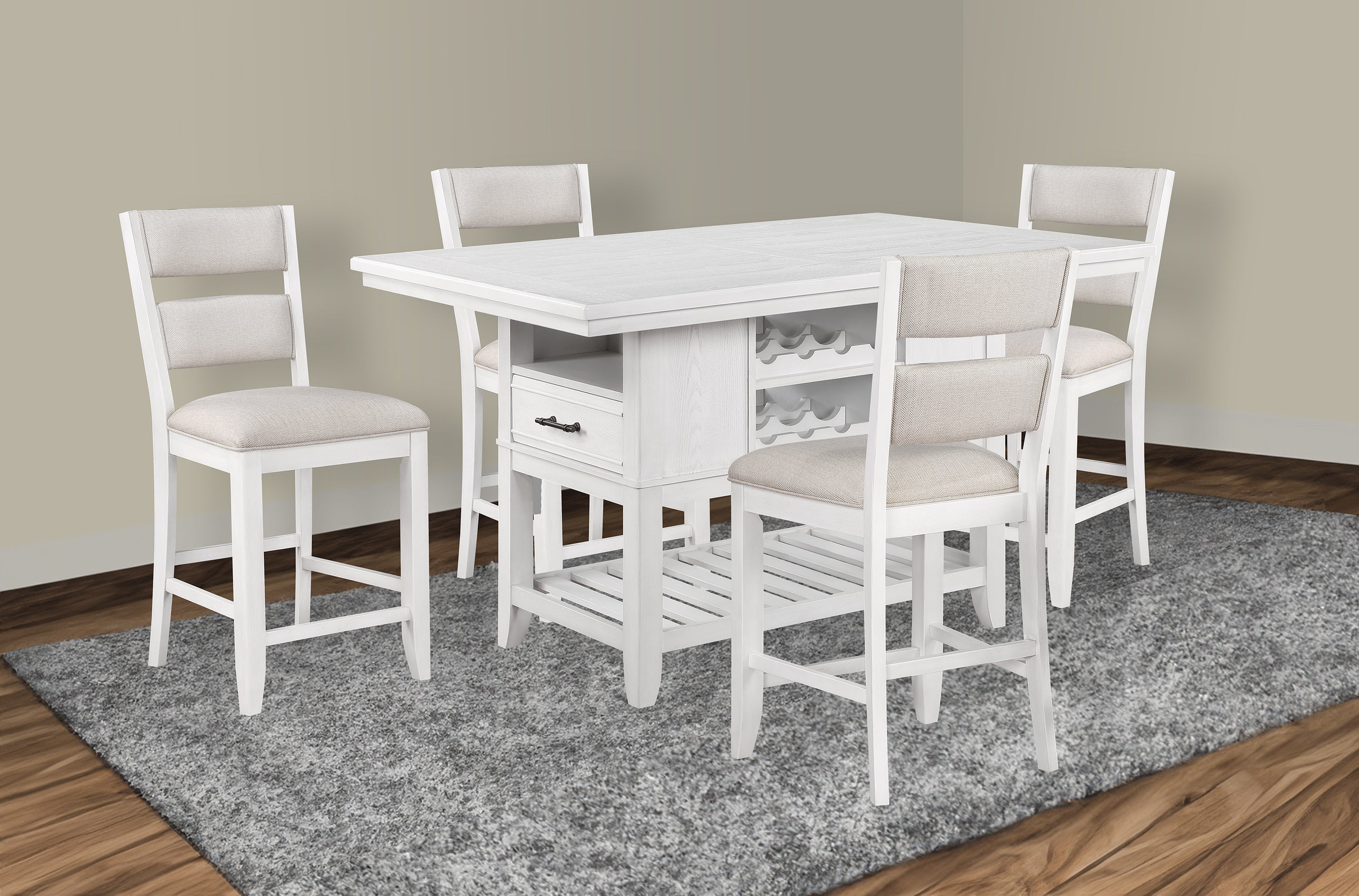 Avery 5 Piece Counter Height Dining Set