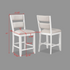 Avery 5 Piece Counter Height Dining Set