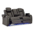 Fyne-Dyme Power Reclining Loveseat with Console