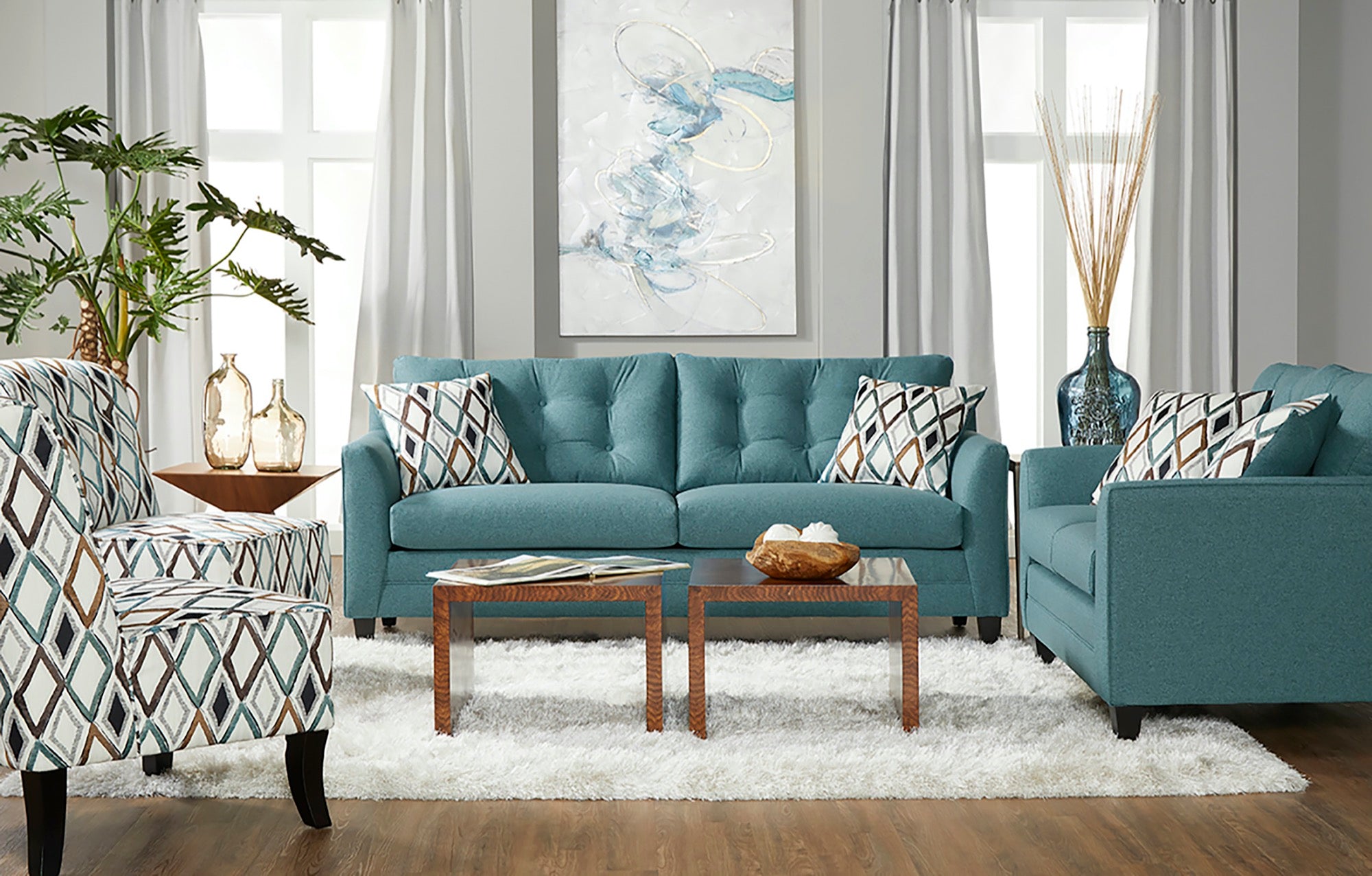 Wexler Splash Loveseat