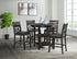 Amherst Brown Counter Height Dining Table