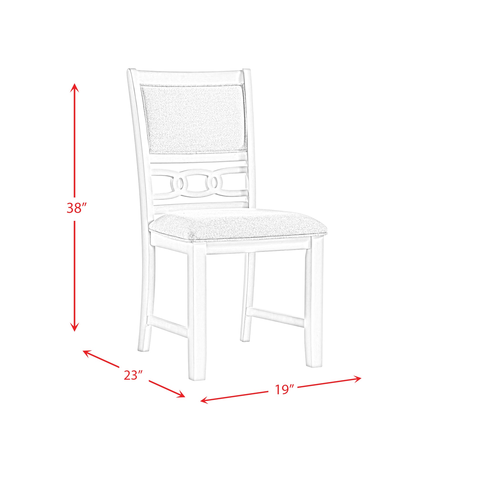 Amherst White Dining Chair (Set of 2)