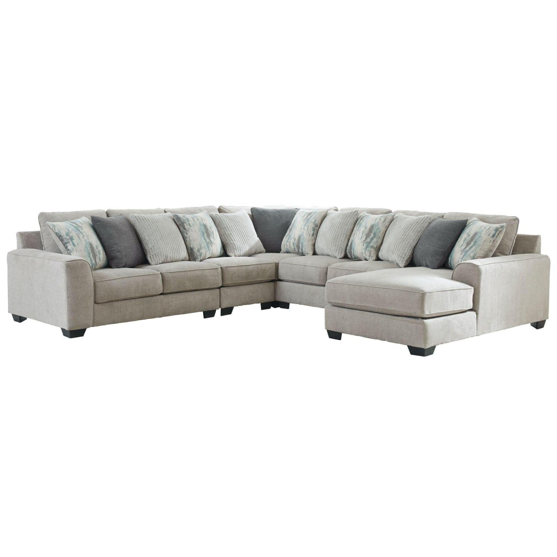 Ardsley 5-Piece Sectional with Chaise