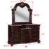 Stanley King 5 Piece Bedroom Set