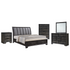 Julian King 5 Piece Bedroom Set