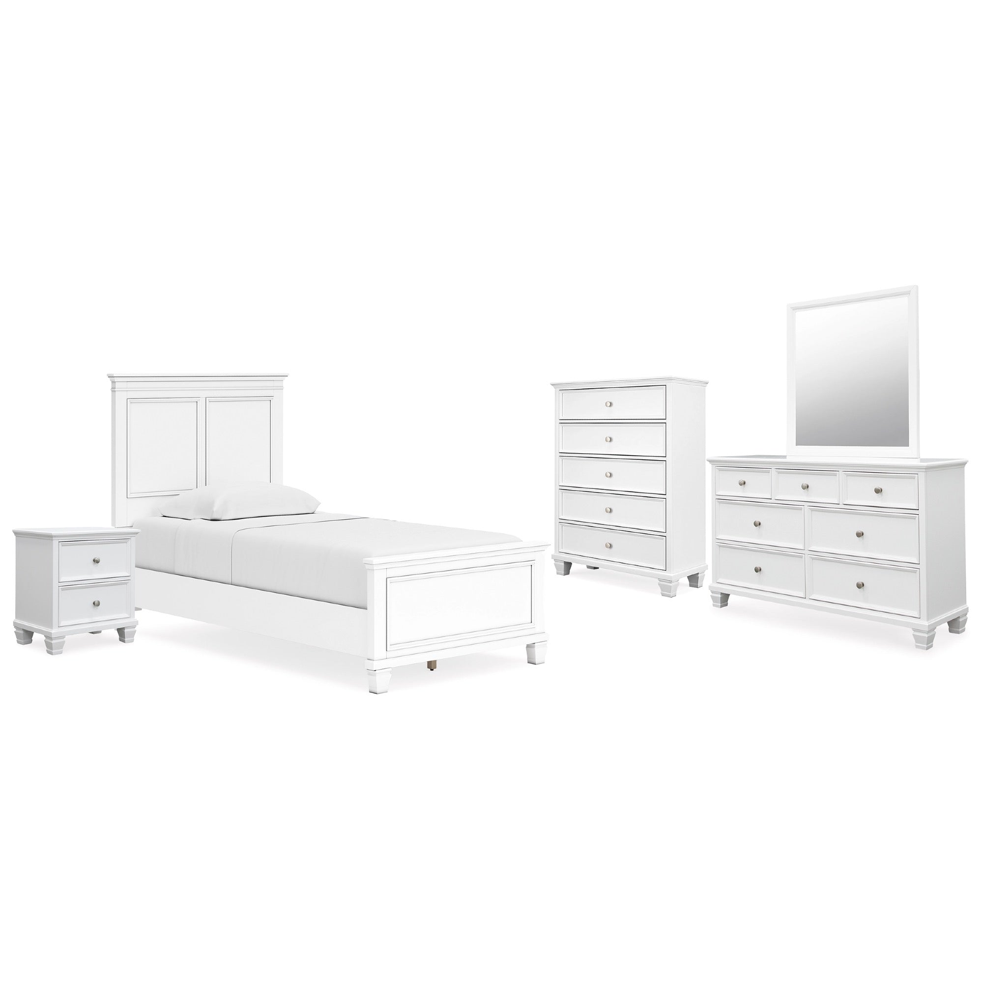 Fortman Twin 5 Piece Bedroom Set