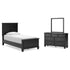 Lanolee Twin 3 Piece Bedroom Set