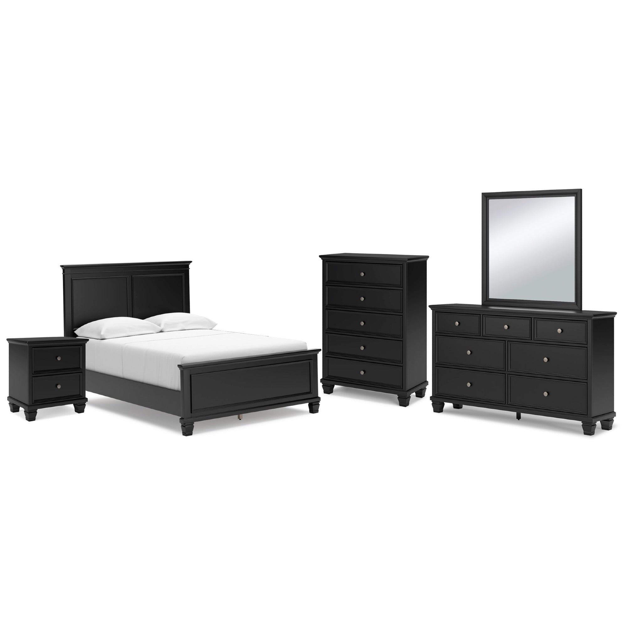 Lanolee Full 5 Piece Bedroom Set