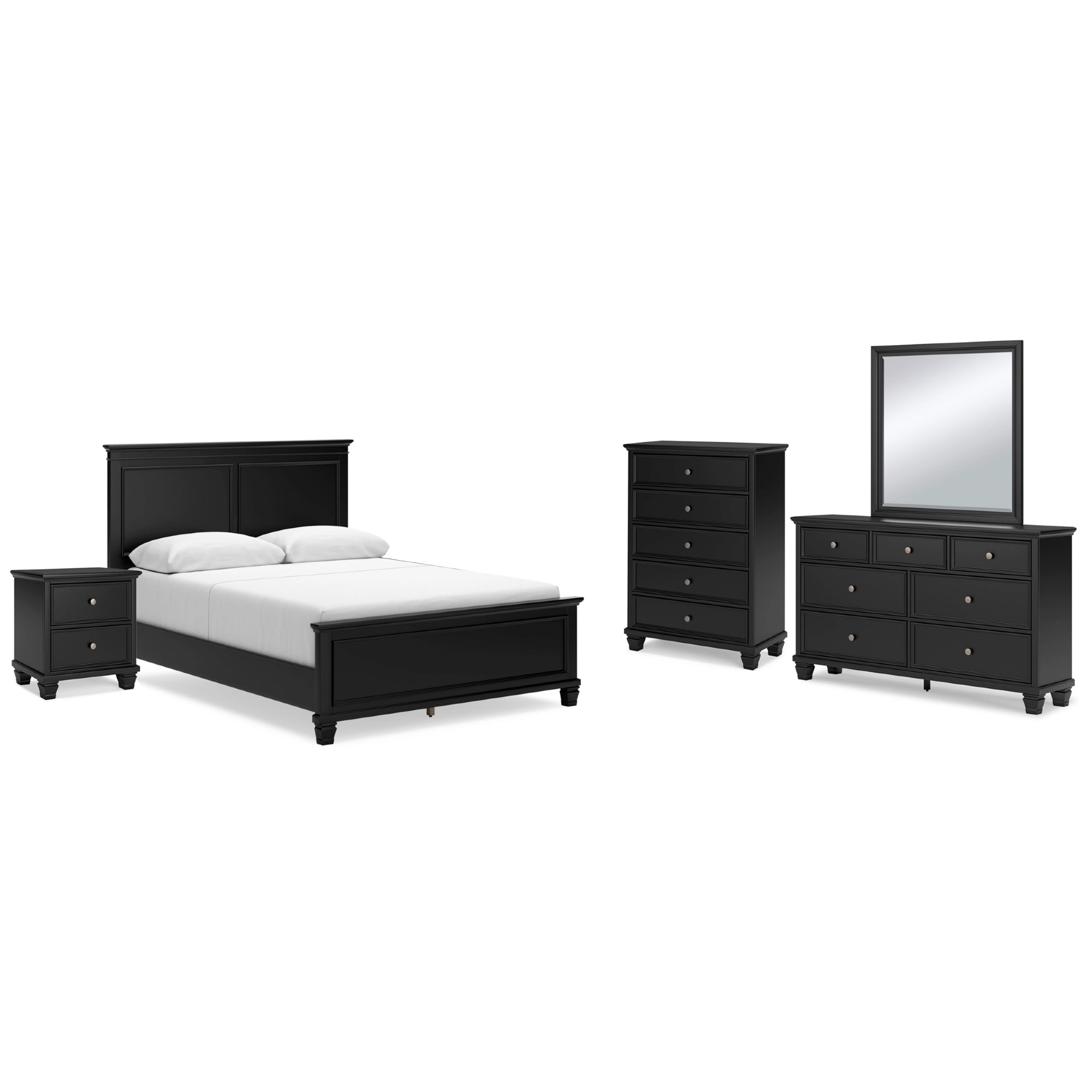 Lanolee Queen 5 Piece Bedroom Set