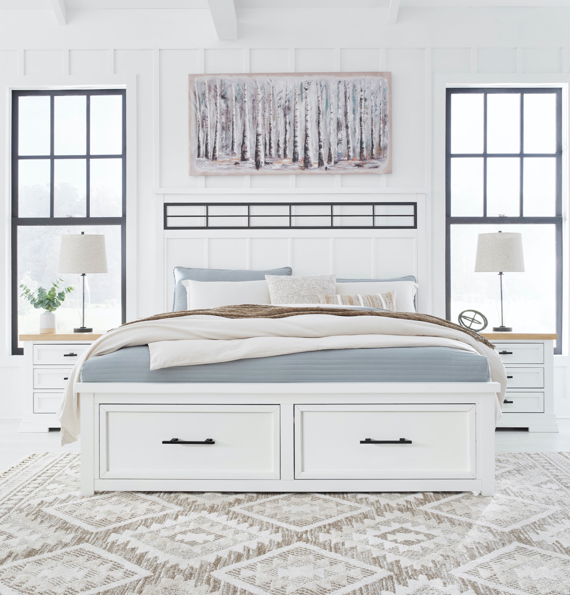 Asher Queen 3 Piece Bedroom Set