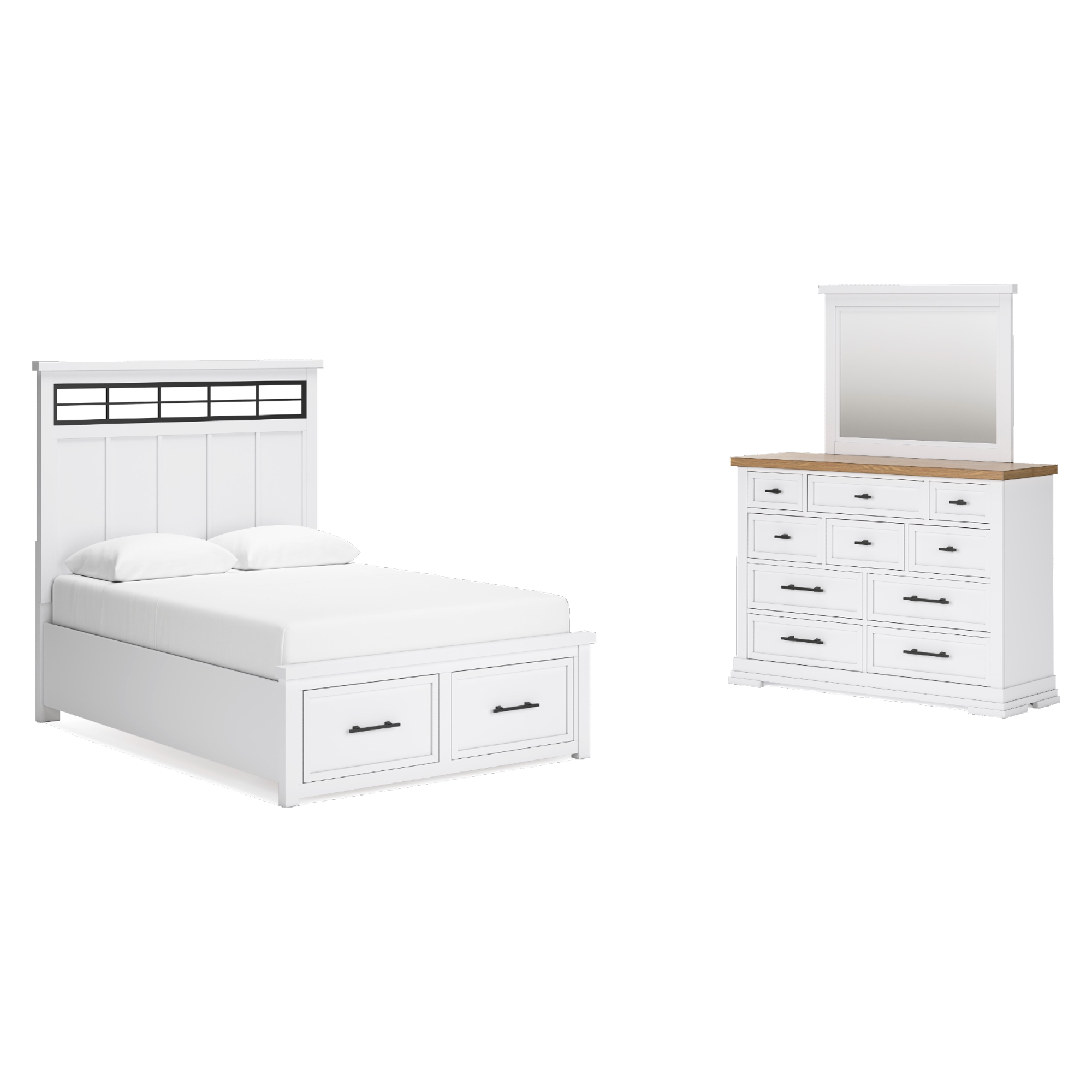 Asher Queen 3 Piece Bedroom Set