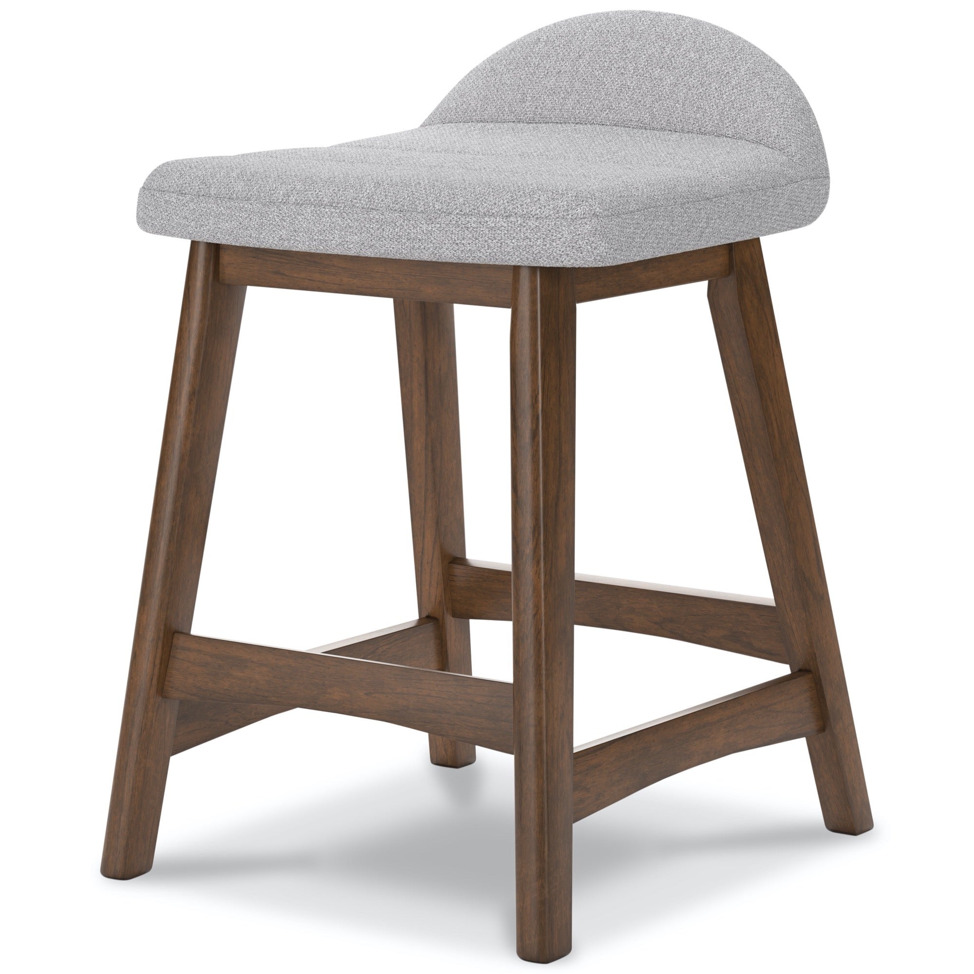 Lyncott Grey Counter Height Bar Stool (Set of 2)