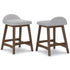 Lyncott Grey Counter Height Bar Stool (Set of 2)