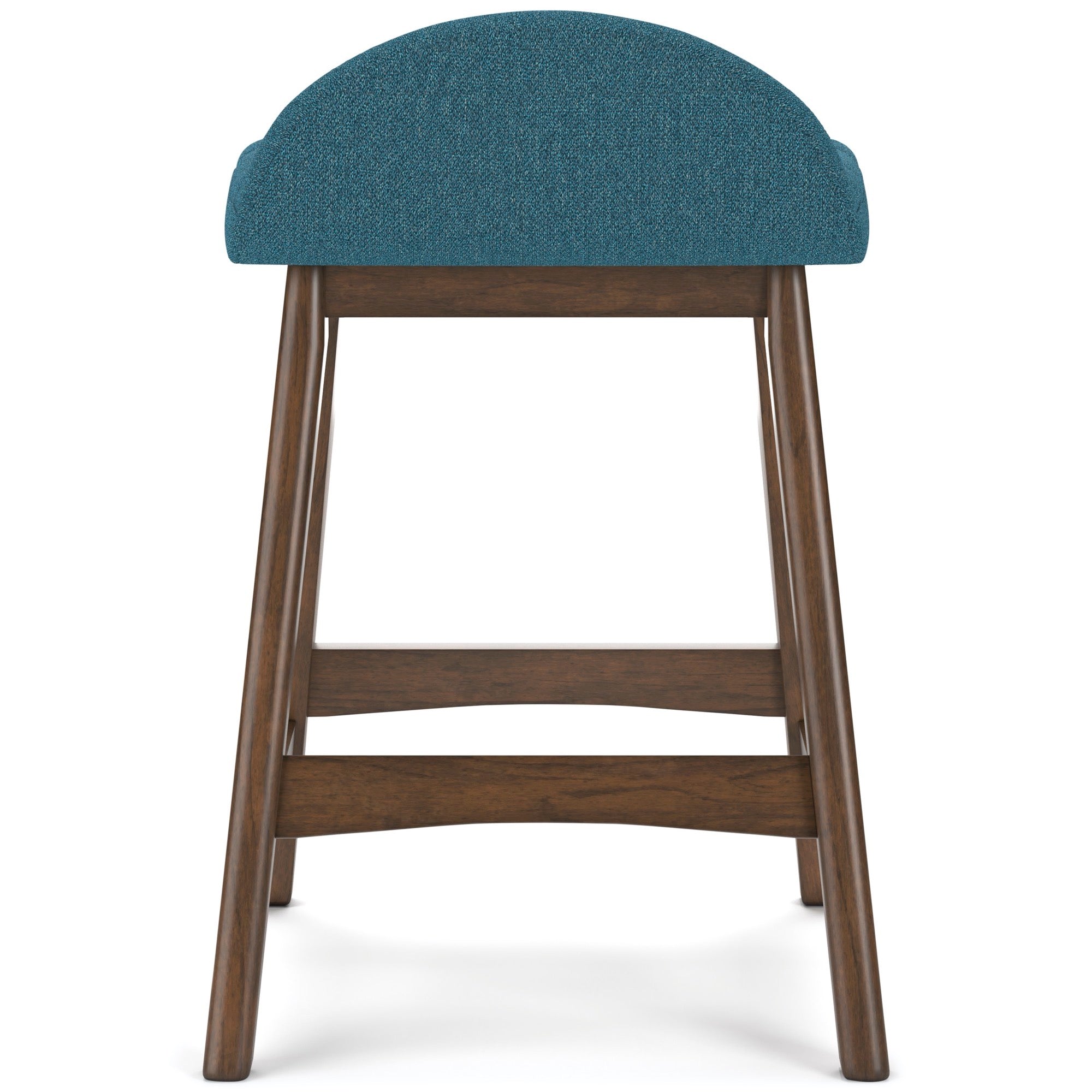 Lyncott Blue Counter Height Bar Stool (Set of 2)