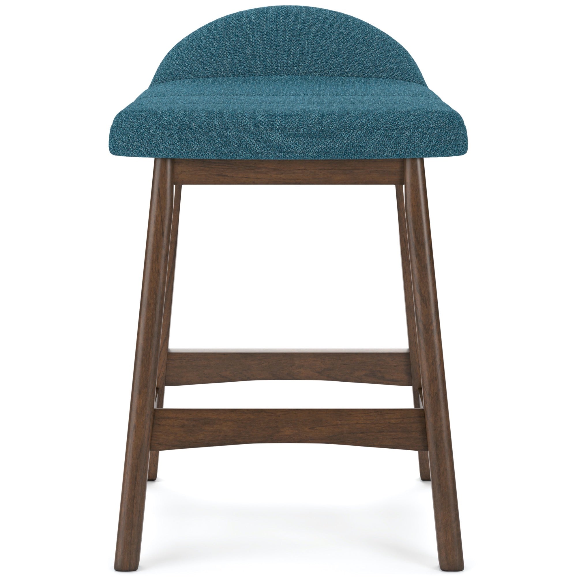 Lyncott Blue Counter Height Bar Stool (Set of 2)