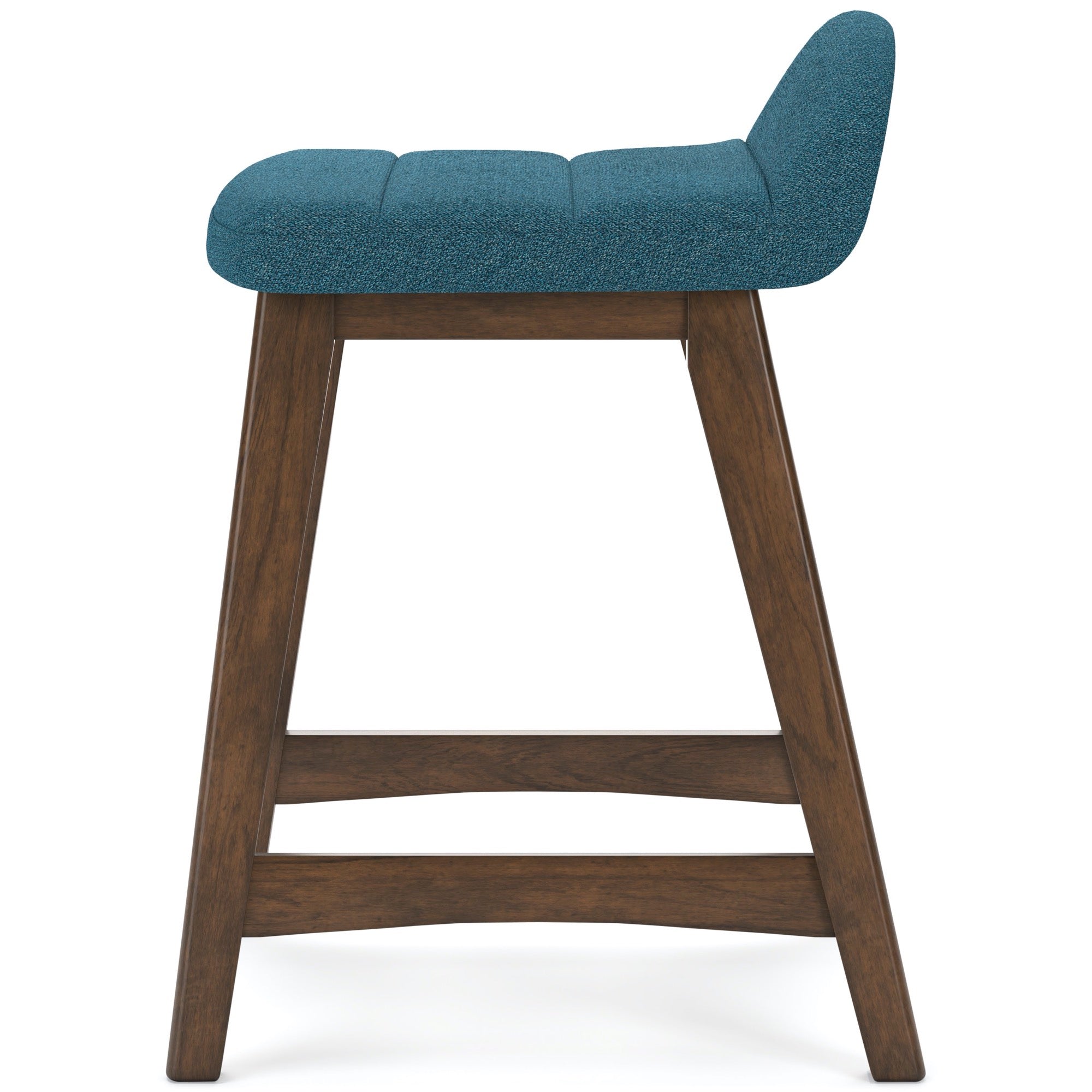 Lyncott Blue Counter Height Bar Stool (Set of 2)