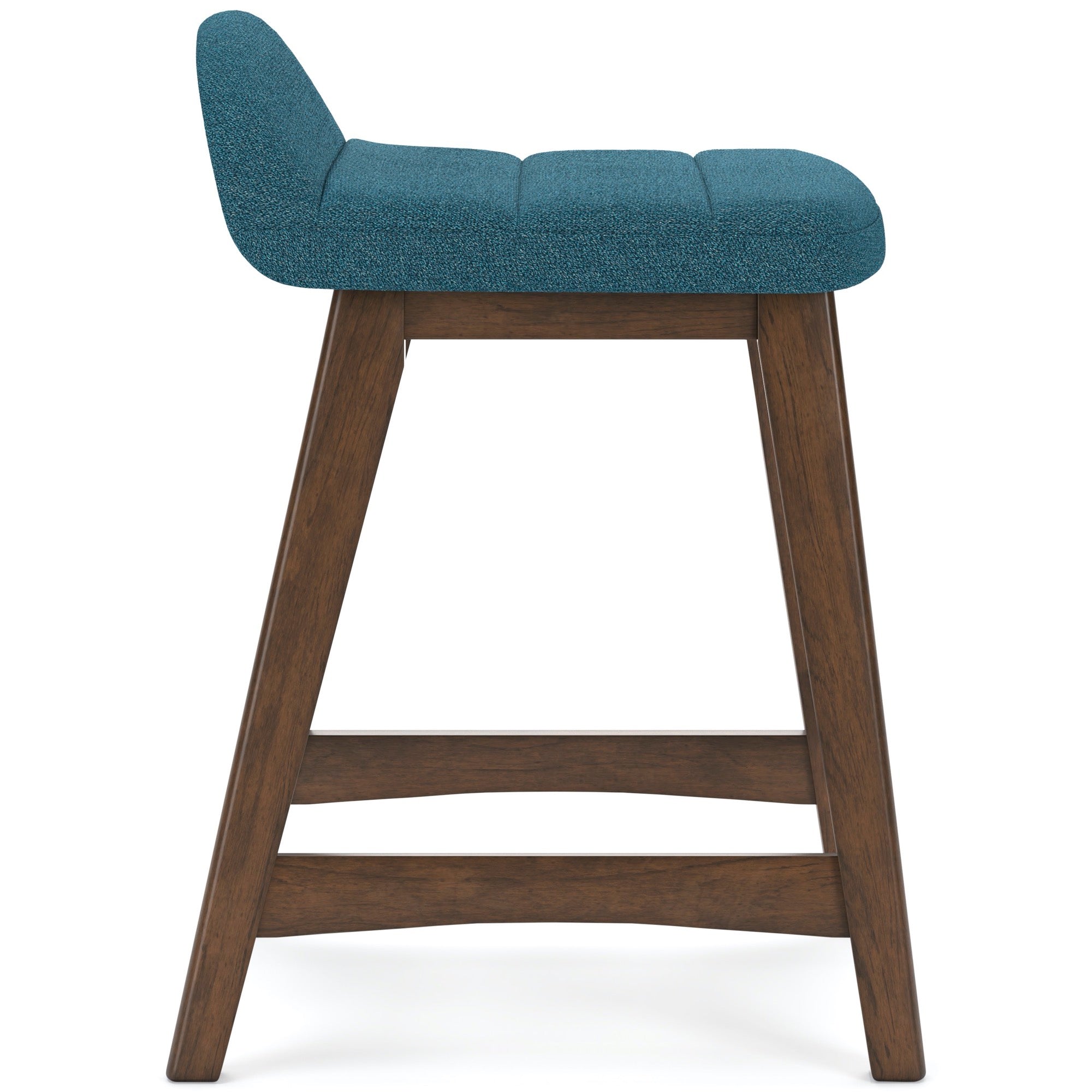 Lyncott Blue Counter Height Bar Stool (Set of 2)