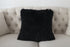 Manhattan Shag Black Pillow