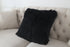 Manhattan Shag Black Pillow