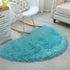 Manhattan Turquoise Half Moon Area Rug