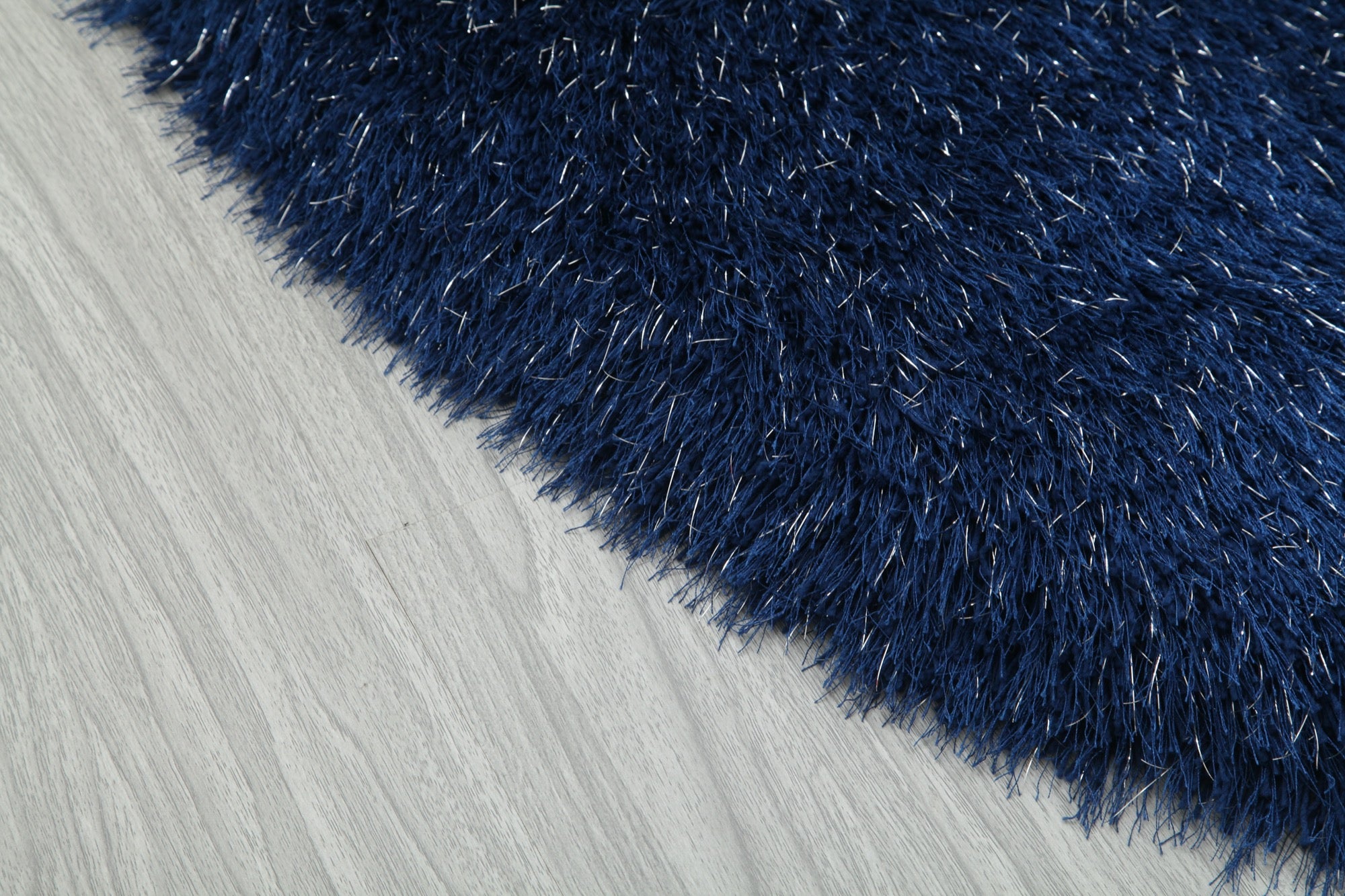 Manhattan Navy Half Moon Area Rug