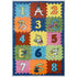 Kids Numbers 5x7 Area Rug