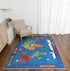 Kids Map 5x7 Area Rug