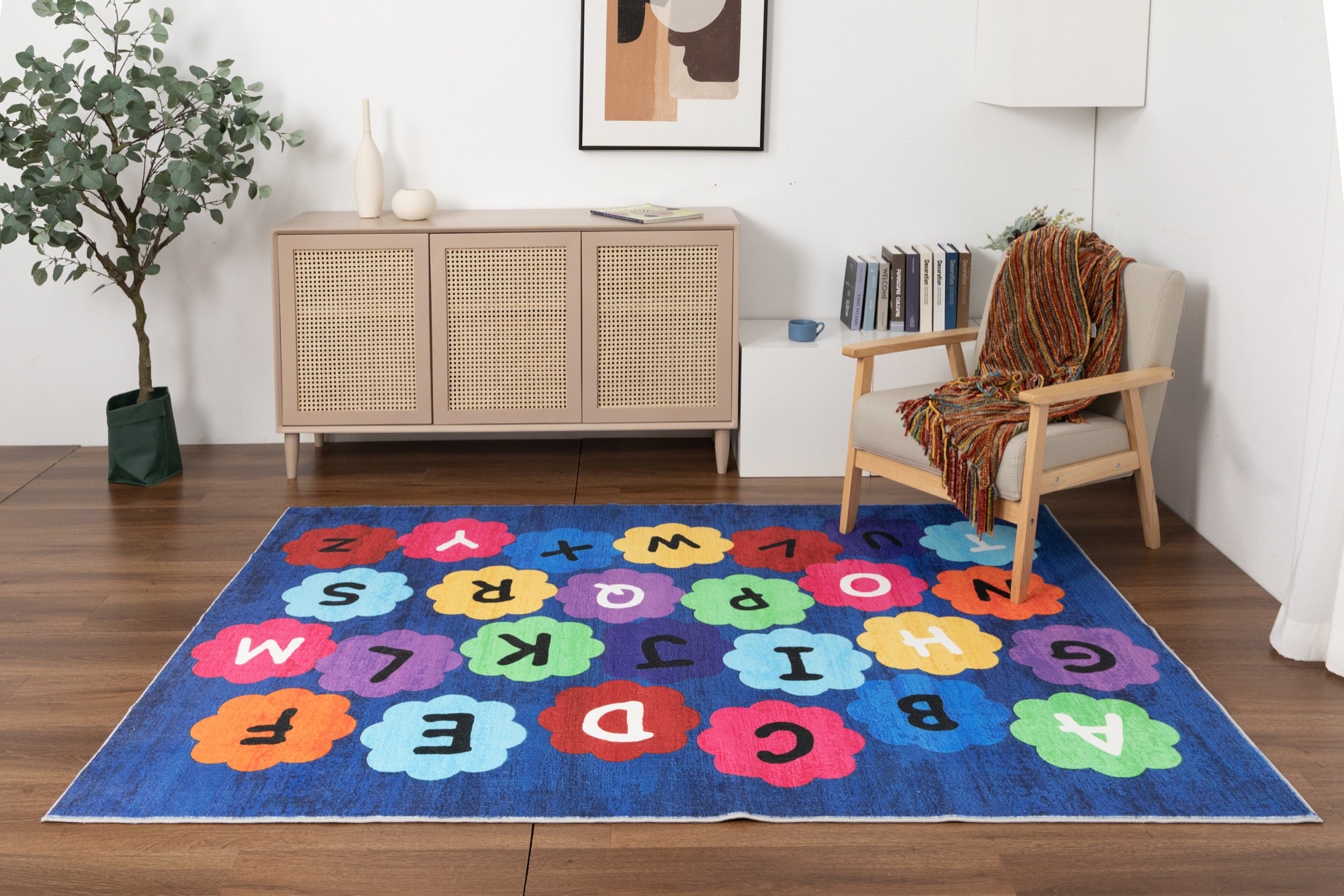 Kids Letters 5x7 Area Rug