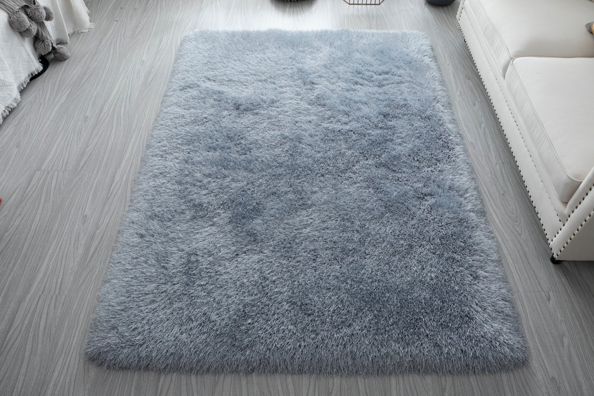 Manhattan Grey 8x10 Area Rug