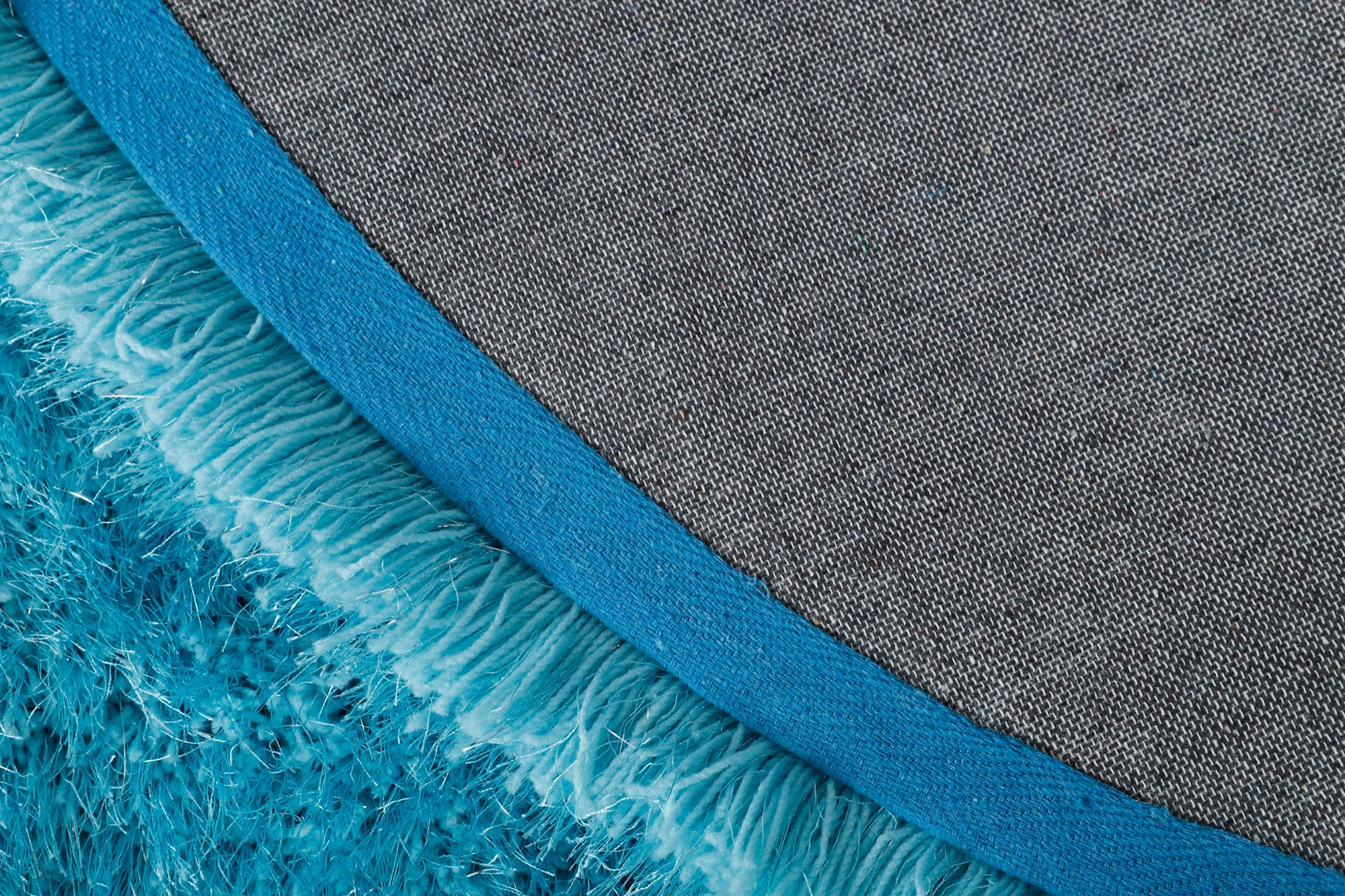 Manhattan Turquoise Half Moon Area Rug