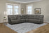 Spartacus Haze Power Reclining Sectional