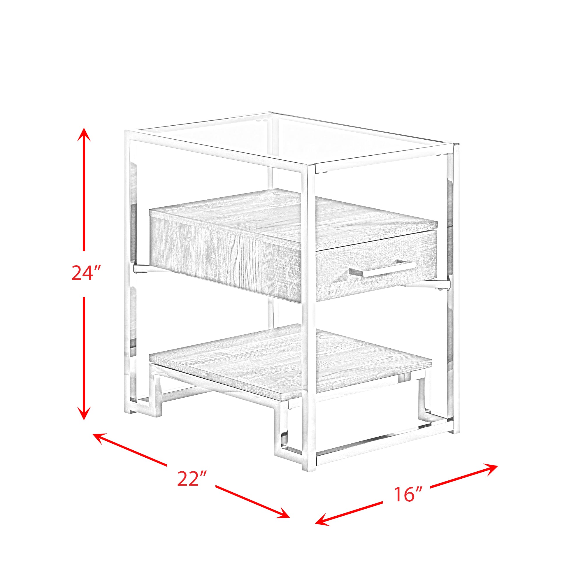 Matrix Chairside End Table