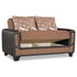 Mondo Brown Convertible Loveseat