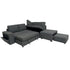 Morgan Sleeper Sectional with Storage Ottoman