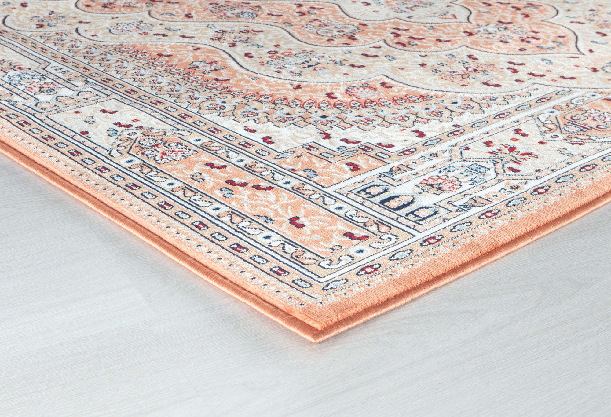 Prime Multi Color Orange 8x11 Area Rug