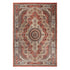 Prime Multi Color Orange 8x11 Area Rug