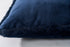 Faux Rabbit Fur Navy Pillow