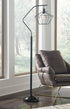 Makeika Black Floor Lamp