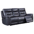 Bullard Power Reclining Leather Living Room Set