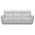 Atollo Dove Grey Power Reclining Sofa