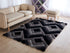 Mateos 5x7 Black/Grey Area Rug