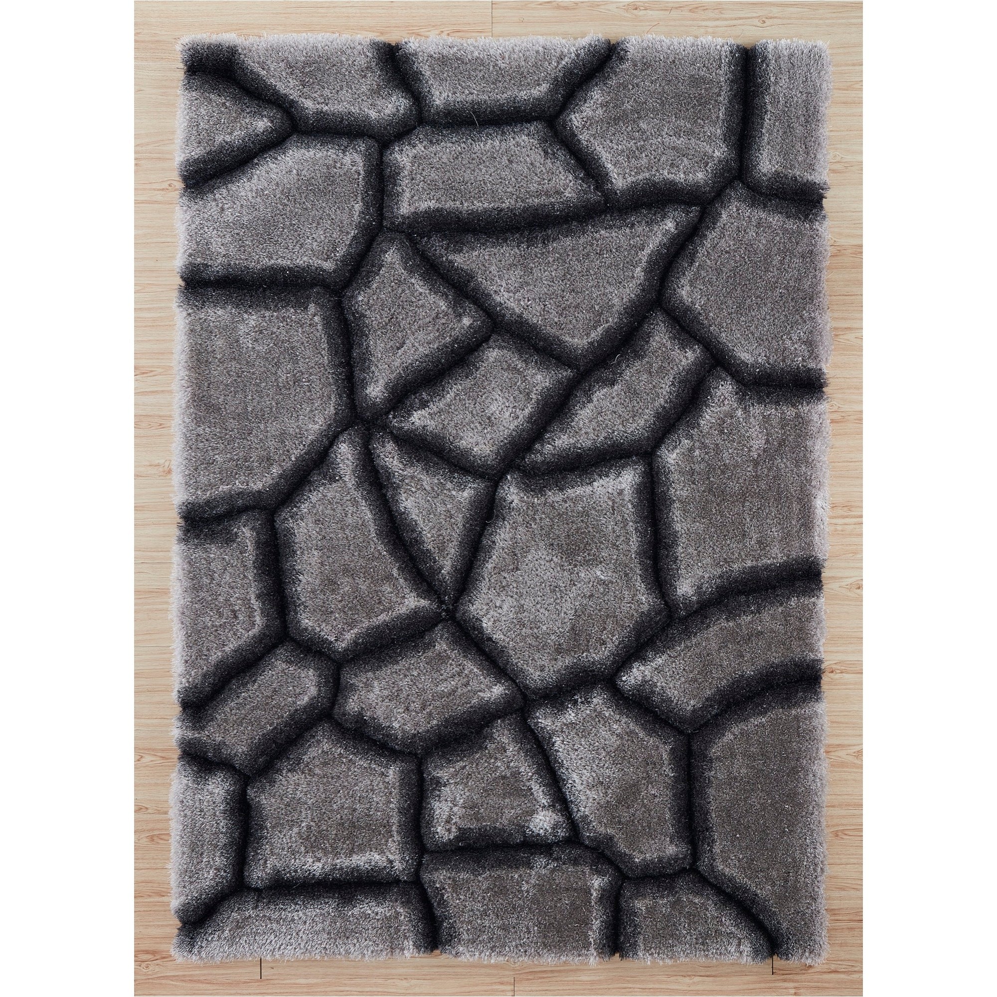 Mateos 5x7 Grey Area Rug