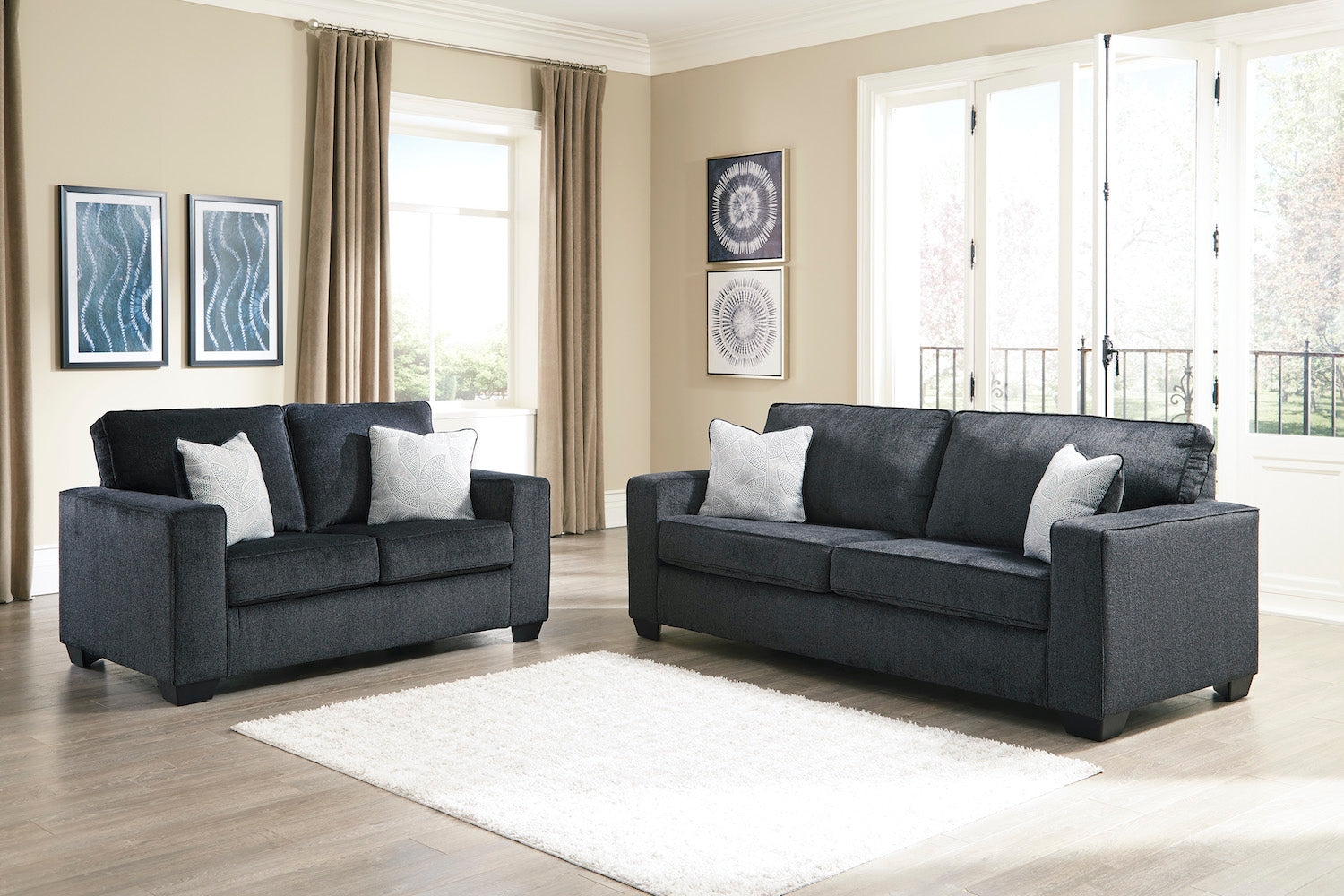 Abigail Slate Living Room Set