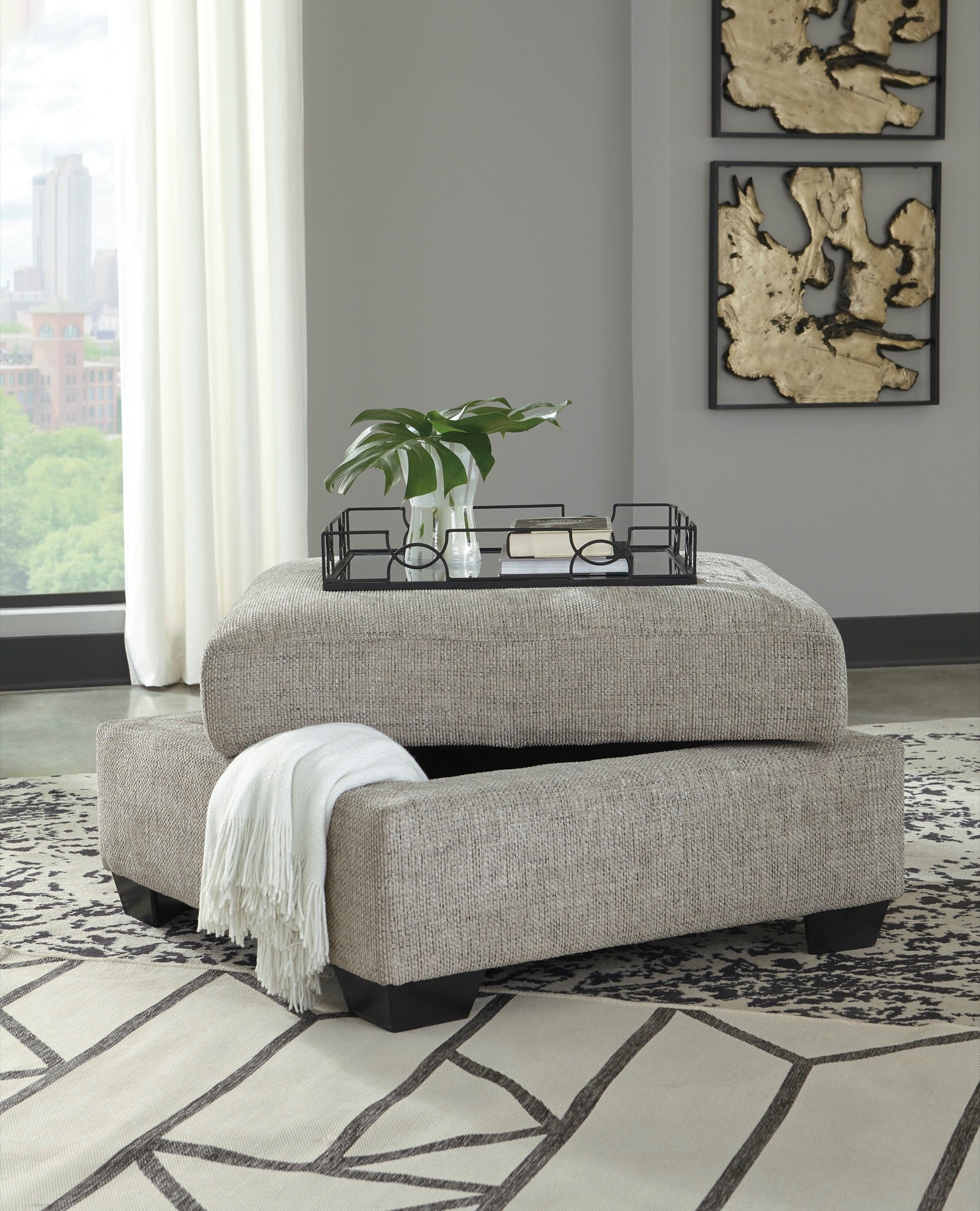 Megginson Ottoman With Storage