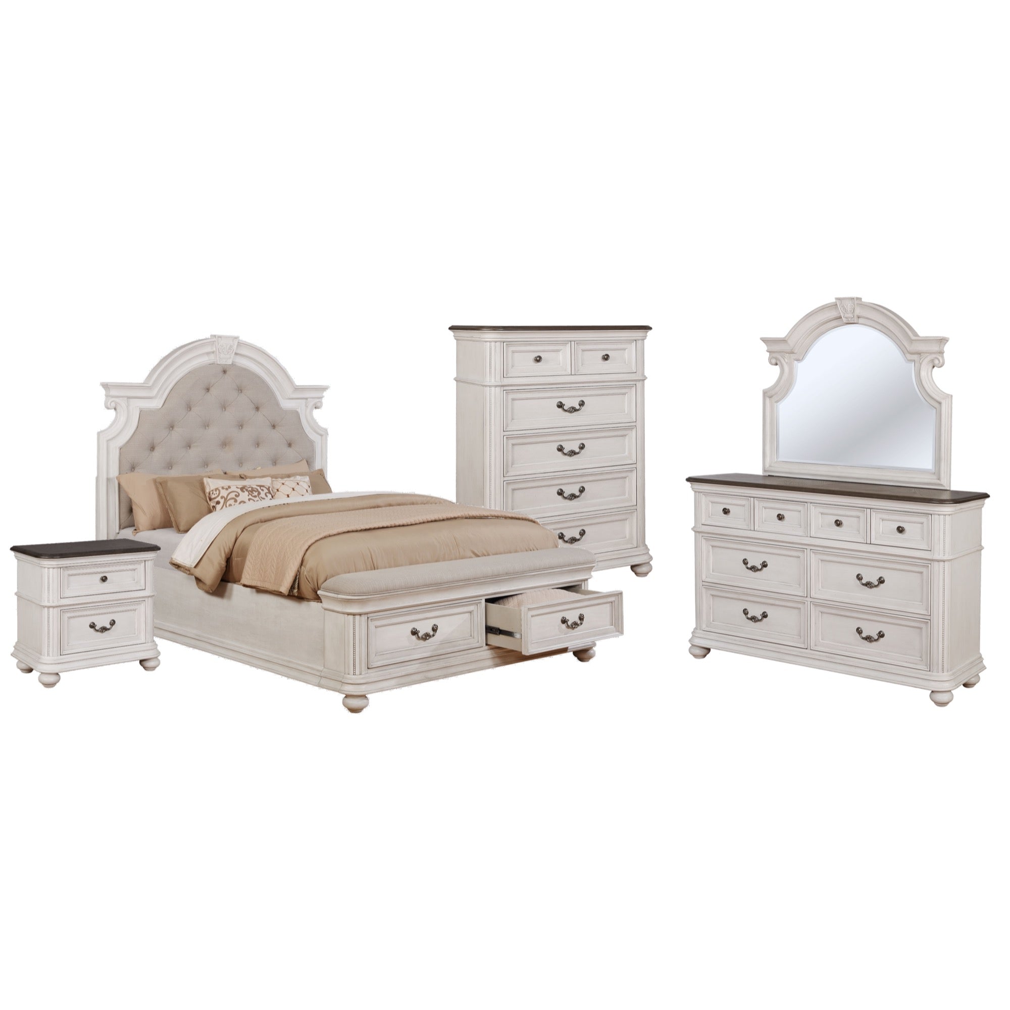 West Chester Queen 5 Piece Bedroom Set